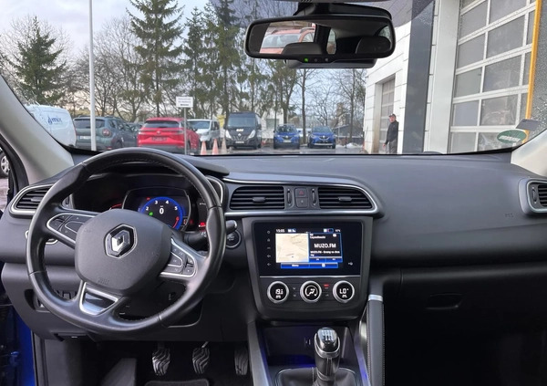 Renault Kadjar cena 74999 przebieg: 109000, rok produkcji 2019 z Olsztyn małe 254